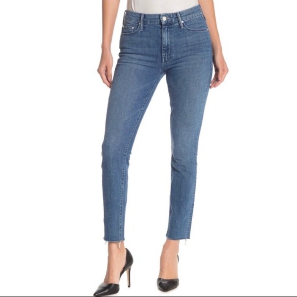 MOTHER The Looker Ankle Fray Jeans